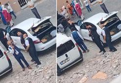 Gelin almaya geldiler çocukların önünde tüfekle havaya ateş ettiler