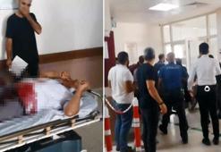 Hastanede 3 hasmını ve jandarma görevlisini bıçakladı, kocasıyla gözaltına alındı