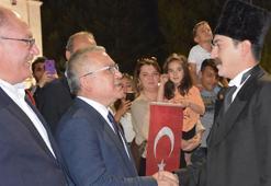 Atatürk'ün Sivas'a gelişi, temsili olarak canlandırıldı