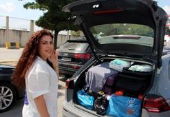 Gurbetçilerin bagajları memleket lezzetleriyle dolu