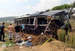 Çanakkale'de tur otobüsü devrildi: 1 ölü, 54 yaralı