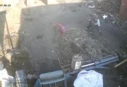 Tel sarma makinesine kapılan işçinin öldüğü anların görüntüleri ortaya çıktı