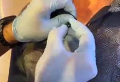 Ehliyet sınavına yakasındaki kamerayla girerken yakalandı