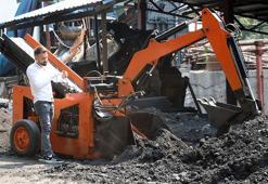 Maden işçisinden düşük maliyetli yer altı yükleyicisi