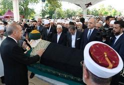 Cumhurbaşkanı Erdoğan, İnançer'in cenaze törenine katıldı