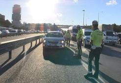 FSM Köprüsü girişinde çakar denetimi