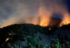 Tunceli'de Munzur Vadisi Milli Parkı’nda orman yangını