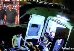 Tokat'ta silahlı saldırıya uğrayan meclis üyesinin hastaneye getirilişi kamerada