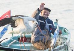 'Yaren' leylek ve 3 yavrusu, göç yolculuğuna başladı