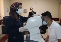 18 yıllık ileri derecede görme kaybından kornea nakliyle kurtuldu