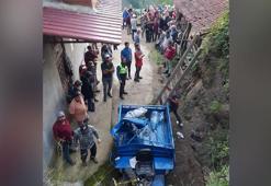 Ordu'da tarım aracı evin bahçesine devrildi: 1 ölü, 2 yaralı