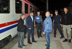 Yozgat'ta Doğu Ekspresi'nin vagonu raydan çıktı