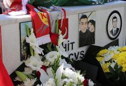 İdlib şehidi uzman çavuş, mezarı başında anıldı