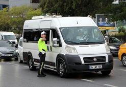 İstanbul'da okul servislerine denetim: Sürücülere 'dur' lambası cezası