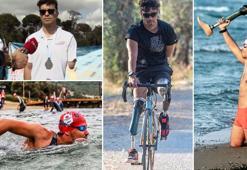 Doğuştan bir kolu ve iki bacağı olmayan triatlet Muhammed Ali Aydın'ın azmi ve başarısı!