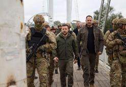 Zelenski, Ukrayna'nın kontrolüne geçen İzyum’u ziyaret etti