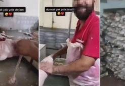 Kokoreç imalathanesinde tepki çeken görüntüler ismi geçen firmanın değil