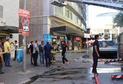 Eski Gençlik ve Spor Genel Müdürlüğü binasında çıkan yangın söndürüldü