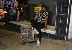 Silahlı saldırıda yaralandı; davulunu da ambulansa aldı