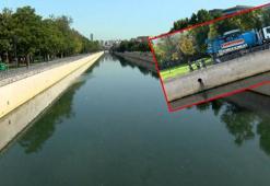 'Kağıthane Deresi kirletildi' tartışması; aynı araç yine geldi, tutanak tutuldu