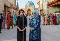 Emine Erdoğan'dan ‘Ebedi Şehir’de tarihe yolculuk
