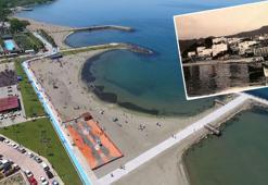 Karadeniz’de uygulanan projeyle kum plajlar genişliyor, sahiller eskiye dönüyor