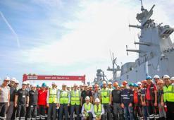 TCG Anadolu Gemisi basına gezdirildi