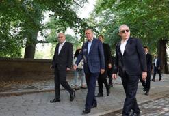 Cumhurbaşkanı Erdoğan, Central Park’ta yürüyüş yaptı