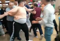 Şanlıurfa'da yumruk yumruğa kavga kamerada