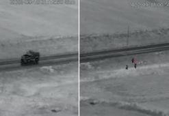 Menfeze EYP'li saldırı için gelen teröristler güvenlik kamerasında