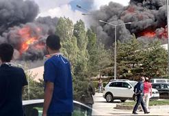 Atatürk Üniversitesi yemekhanesinde yangın