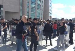 Çağlayan Adliyesi önünde gözaltılar