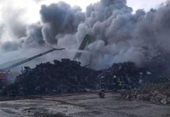 Kocaeli'de hurdalık yangını 55 saat sonra söndürüldü