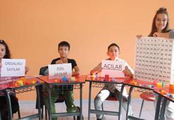 Zeynep öğretmen, matematiği müzikle sevdiriyor