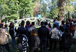 Türk, Yunan ve Bulgar gençler Edirne'de çevre temizliği yaptı