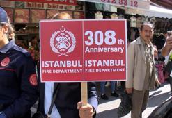 İstanbul'da İtfaiye Teşkilatı'nın 308'inci yılı kutlanıyor