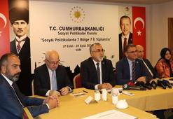 Van'da 'Sosyal Politikalarda 7 Bölge 7 İl Projesi' toplantısı