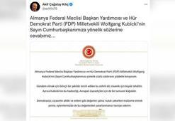 Dışişleri Komisyonu Başkanı Kılıç'tan Alman vekile tepki