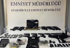 Ataşehir'de evini silah imalathanesine çeviren şüpheli tutuklandı