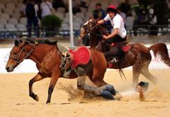 4'üncü Dünya Göçebe Oyunları'nda kökbörü maçları yapıldı