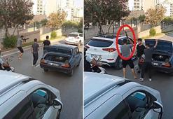 Trafikte pompalı dehşet, yola çöp atma meselesi yüzünden yaşanmış