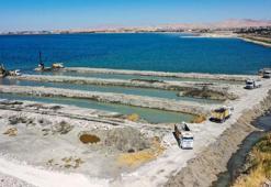 Van Gölü'nden 550 bin metreküp balçık çıkarıldı