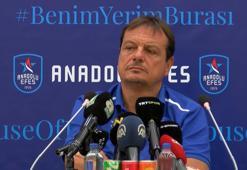 Anadolu Efes Başantrenörü Ergin Ataman basın mensuplarıyla buluştu