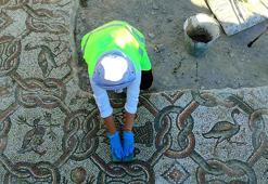 Hadrianopolis kazılarında yeni mozaikler bulundu