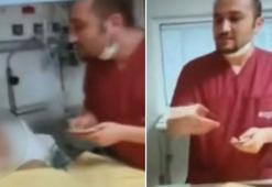 Ataşehir'de özel hastanede hastanın yüzüne para atıp alay ettiler