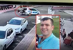 Polis aracına çarpan motorlu kurye, yaşam savaşını kaybetti