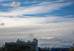 'Cirrocumulus' bulutları görsel şölen oluşturdu