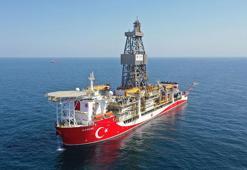 'Kanuni' sondaj gemisinden Türkali-12 kuyusunda alt tamamlama çalışması