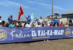 Karslı ciritçilerden kadına yönelik şiddetle mücadeleye destek