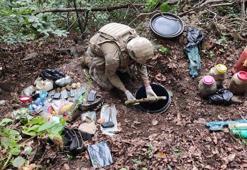 İçişleri: Amanoslar'da ele geçirilen mühimmat imha edildi